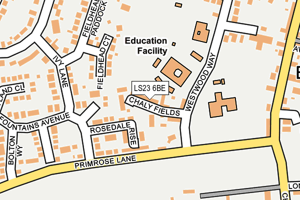 Map of THORNE EXCAVATIONS LIMITED at local scale