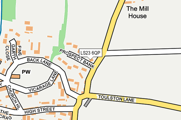 Map of PAUL FRENCH LIMITED at local scale