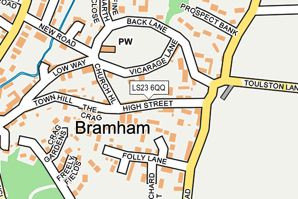 Map of RICHARD BLACKBURN CONSULTING LTD at local scale