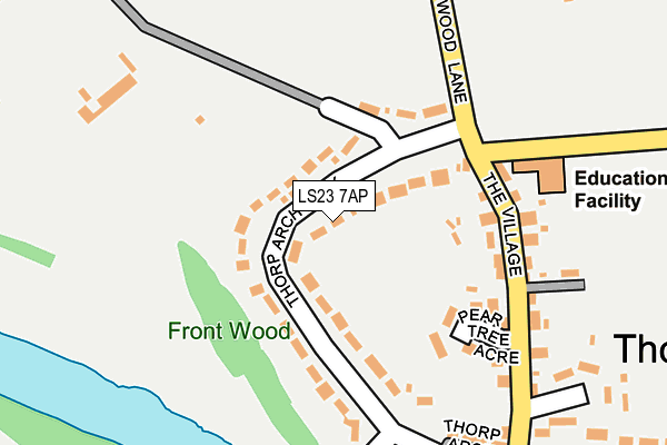 Map of BRETT NORTON LIMITED at local scale