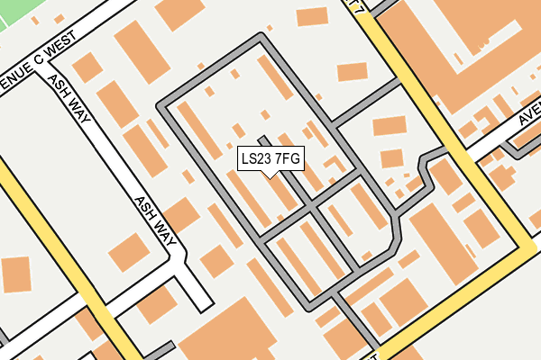 Map of KELLY'S PROFILES LTD at local scale