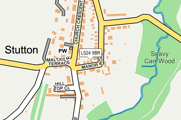 Map of STUTTONDALE PROPERTIES LIMITED at local scale