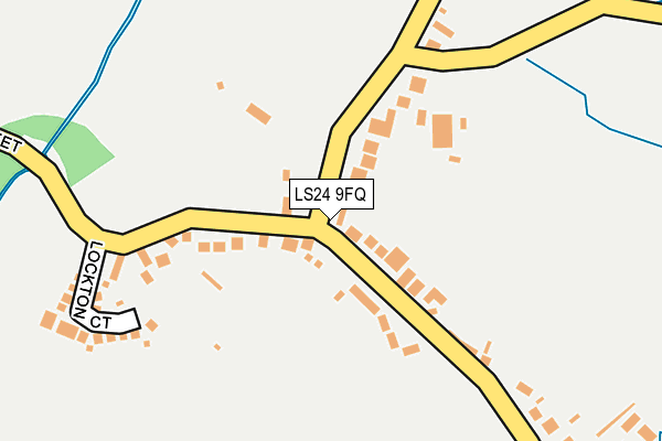 LS24 9FQ map - OS OpenMap – Local (Ordnance Survey)