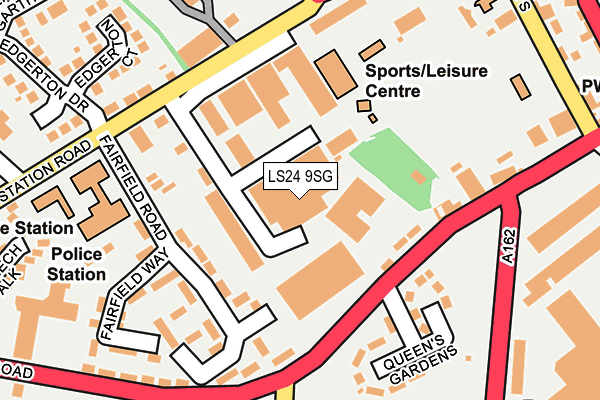 Map of YORKSHIRE MARTIAL ARTS LTD at local scale