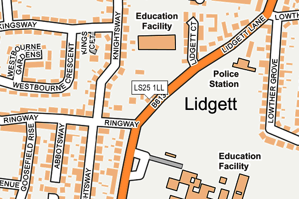 Map of HIRST AND DAVIES PROPERTIES LIMITED at local scale