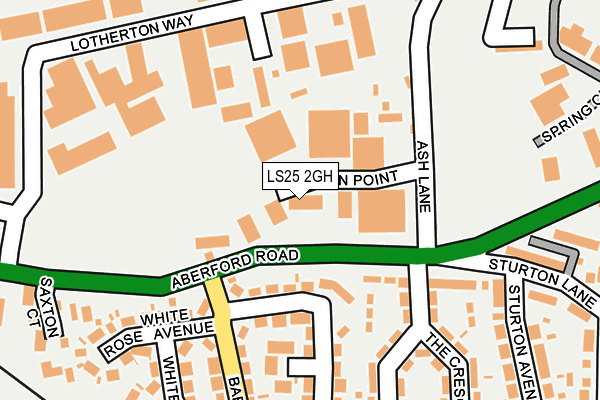 Map of HARTLEPOOL PARK ROAD PROPERTIES LIMITED at local scale