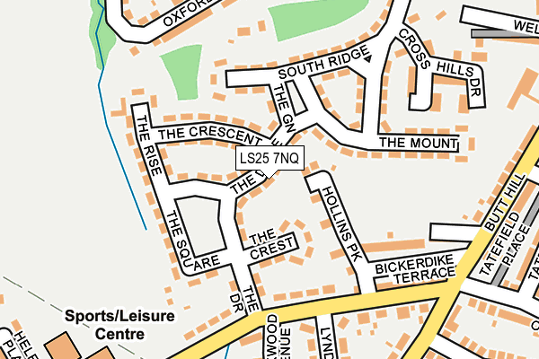 Map of SCULPTURED ELEGANCE (LEEDS) LIMITED at local scale