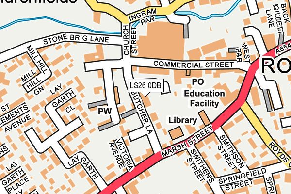 Map of CROFT FINANCIAL SOLUTIONS LIMITED at local scale