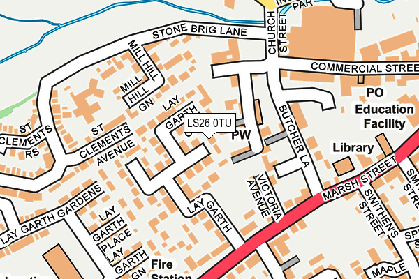 Map of APOLLO SCAFFOLDING (LEEDS) LTD at local scale