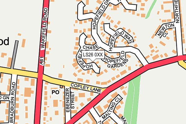 Map of GATEWAY MANAGEMENT (POCKLINGTON) COMPANY LTD at local scale