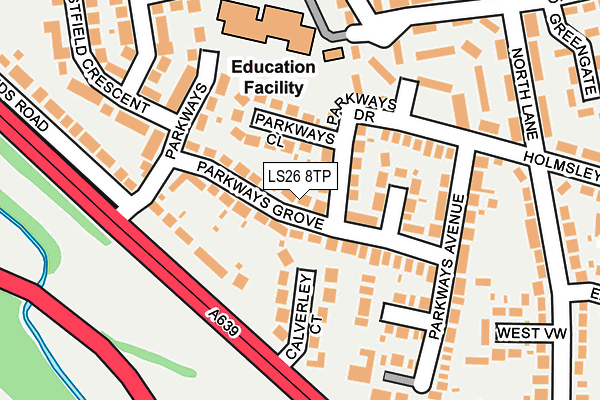 Map of WAKEFIELD SCAFFOLDING LIMITED at local scale