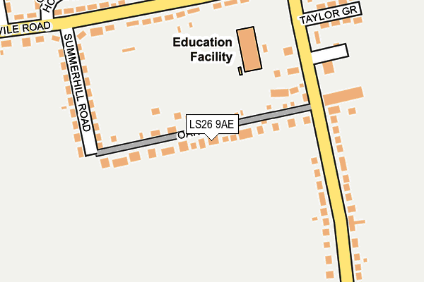 Map of TWANG TUITION LIMITED at local scale