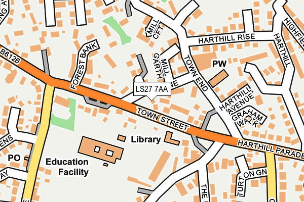 Map of HORDEN ENGINEERING LIMITED at local scale