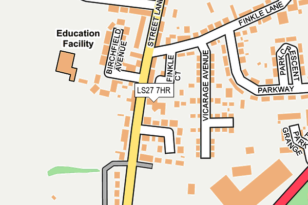 Map of IH TRANSPORT LIMITED at local scale
