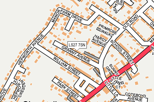 Map of DOORSTEP REFILLS LIMITED at local scale