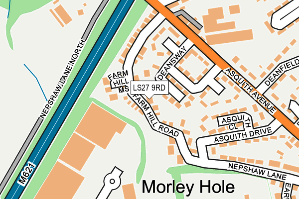 Map of KMN CONSULTING LTD at local scale