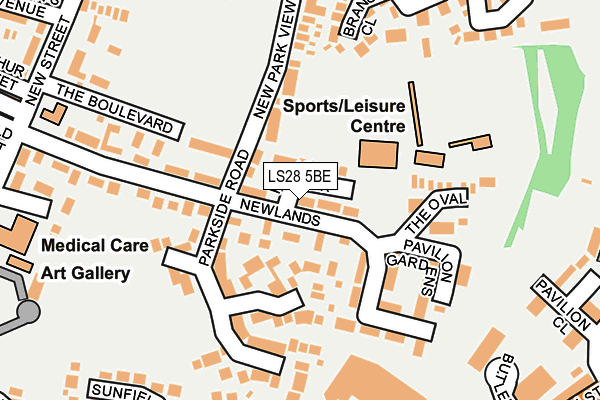 Map of DJW PROPERTY LIMITED at local scale