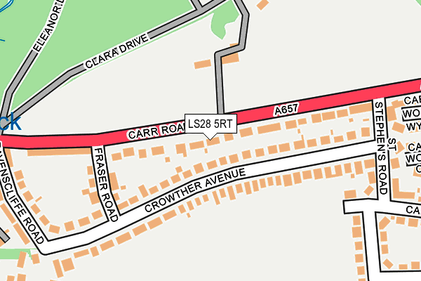 Map of STEVE HELM LIMITED at local scale