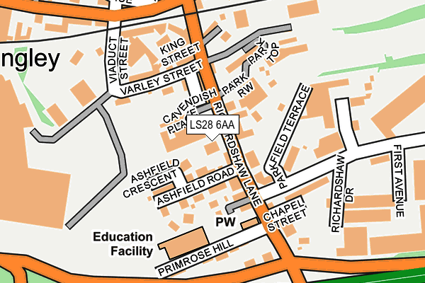 Map of NEXUS VEHICLE MANAGEMENT LTD. at local scale