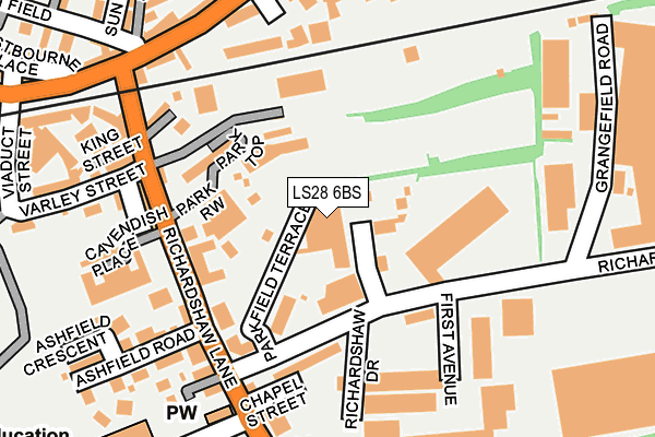 Map of EVERLAST SCAFFOLDING LIMITED at local scale