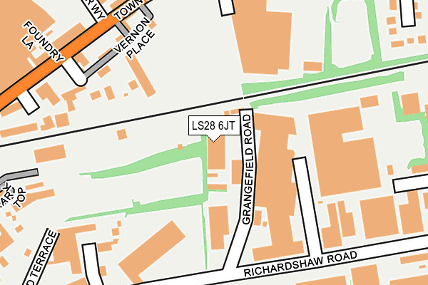 Map of THE CONSERVATORY INSULATION COMPANY LIMITED at local scale