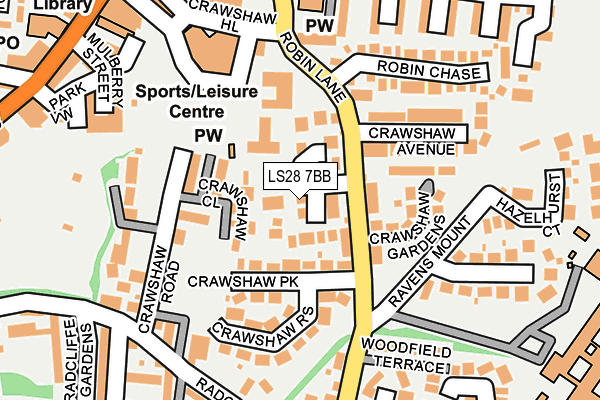 Map of CRAWSHAW MILLS MANAGEMENT LIMITED at local scale