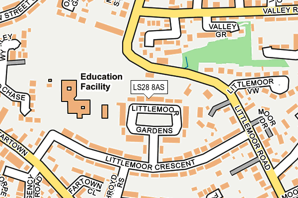 Map of T&G LOFTS LTD at local scale