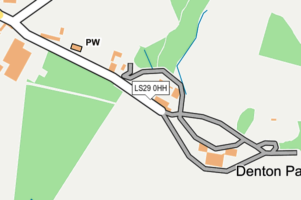 LS29 0HH map - OS OpenMap – Local (Ordnance Survey)