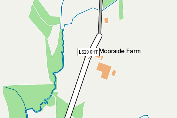 LS29 0HT map - OS OpenMap – Local (Ordnance Survey)