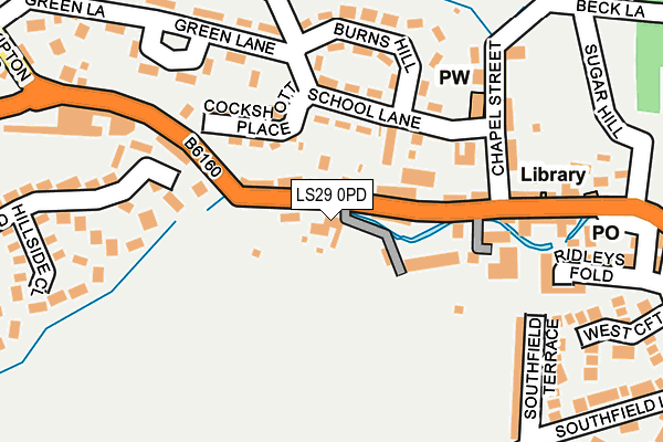 Map of DGL (ILKLEY) LIMITED at local scale