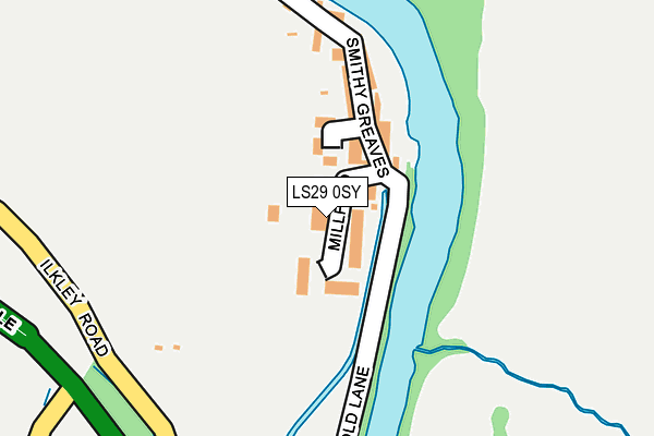 Map of JODI ANN HARRISON LTD at local scale