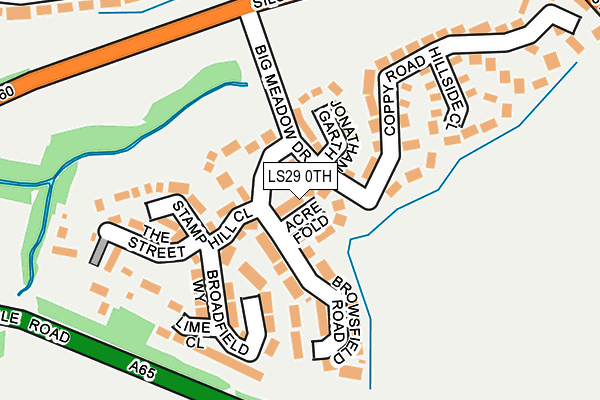 LS29 0TH map - OS OpenMap – Local (Ordnance Survey)