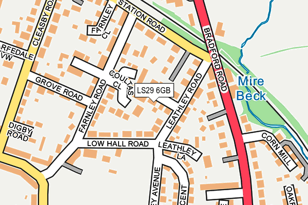 LS29 6GB map - OS OpenMap – Local (Ordnance Survey)