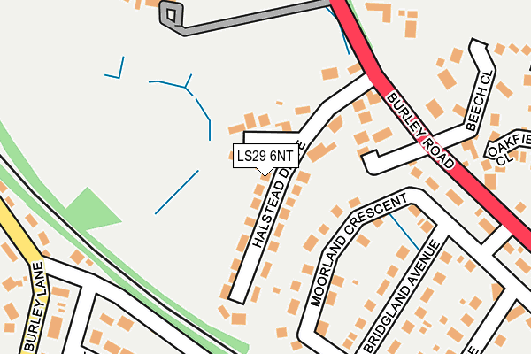 LS29 6NT map - OS OpenMap – Local (Ordnance Survey)