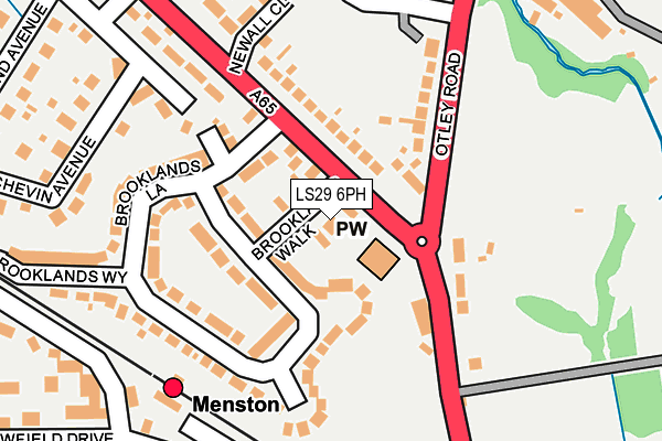 LS29 6PH map - OS OpenMap – Local (Ordnance Survey)