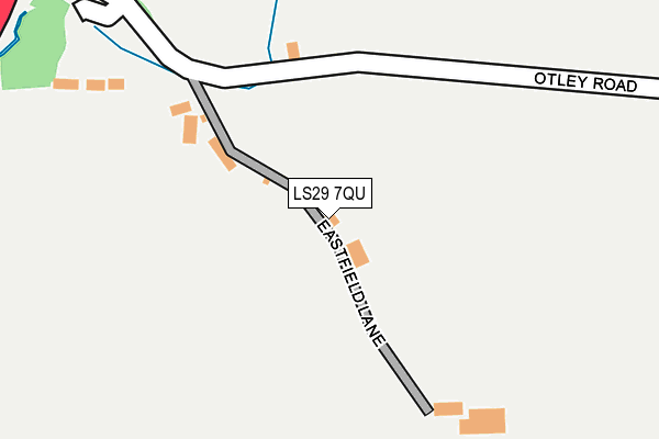 LS29 7QU map - OS OpenMap – Local (Ordnance Survey)