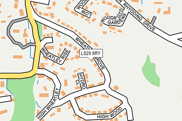 Map of BLAZE SOFTWARE LTD at local scale