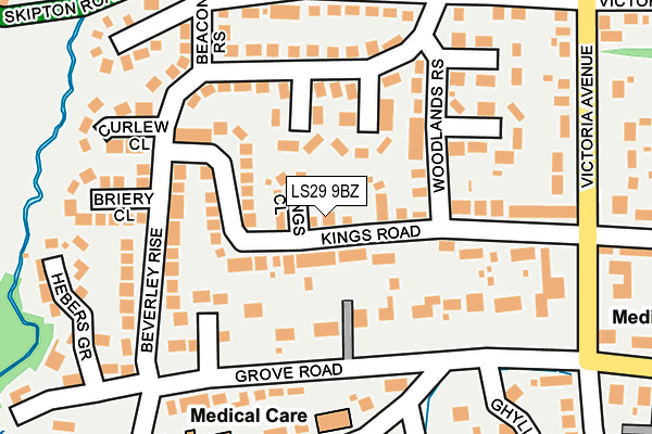 Map of BIOMEDICAL NUTRITION LTD at local scale