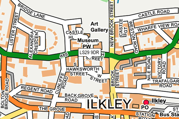 Map of HOME OF LUXURY LTD at local scale