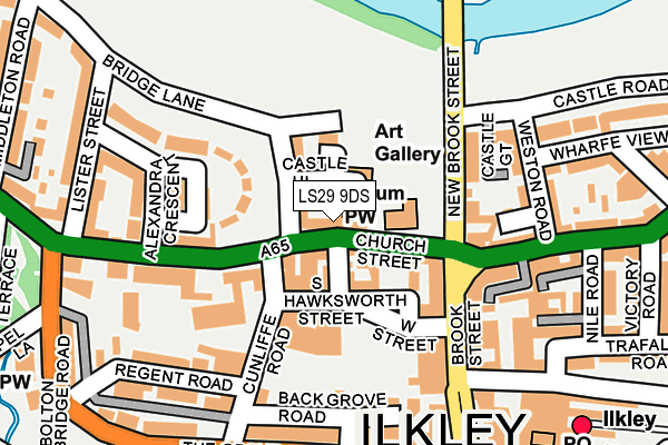 Map of WESTERN BERKLEY LTD at local scale