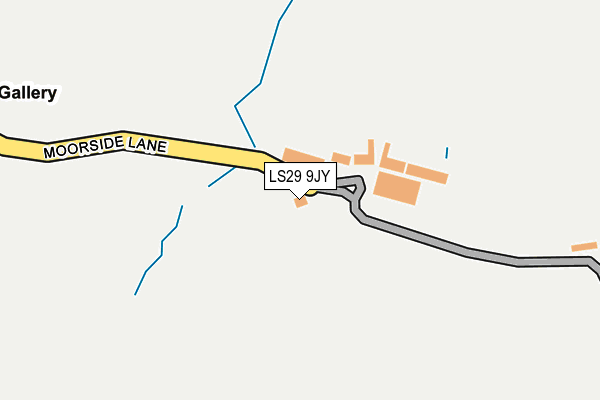 LS29 9JY map - OS OpenMap – Local (Ordnance Survey)