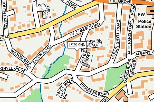 LS29 9NN map - OS OpenMap – Local (Ordnance Survey)