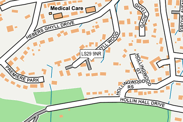 Map of RIDLEY BUILDING LIMITED at local scale