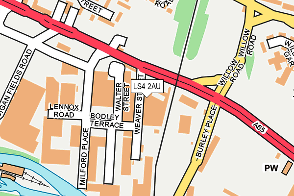 Map of HAPPY COOK LEEDS LTD at local scale