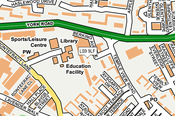 Map of SCH LEGAL LTD at local scale