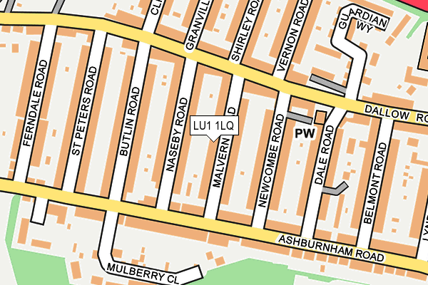 Map of MOVING IMAGE LUTON CIC at local scale