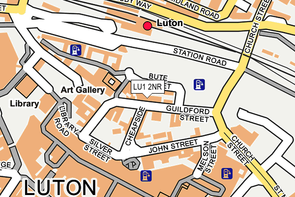 Map of KJ CURATES LIMITED at local scale