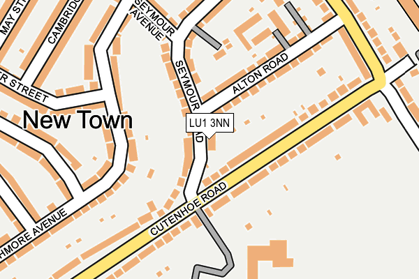 LU1 3NN map - OS OpenMap – Local (Ordnance Survey)