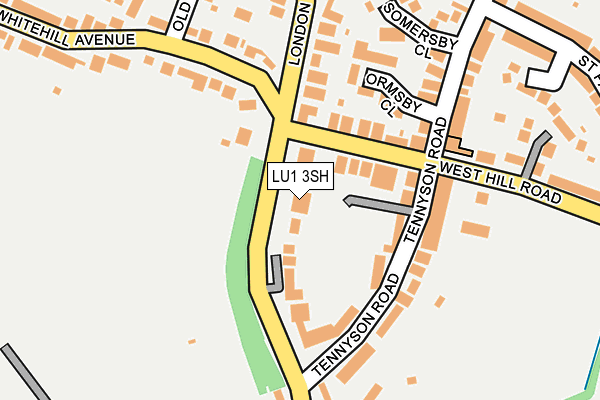 LU1 3SH map - OS OpenMap – Local (Ordnance Survey)