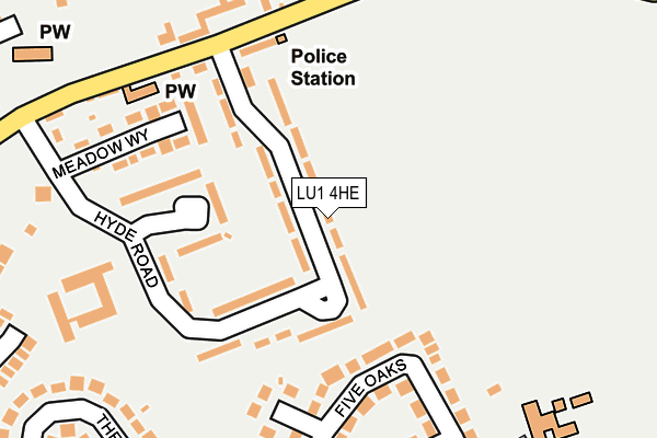 Map of RB BUILDERS LIMITED at local scale